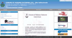 Desktop Screenshot of comune.vairano-patenora.ce.it